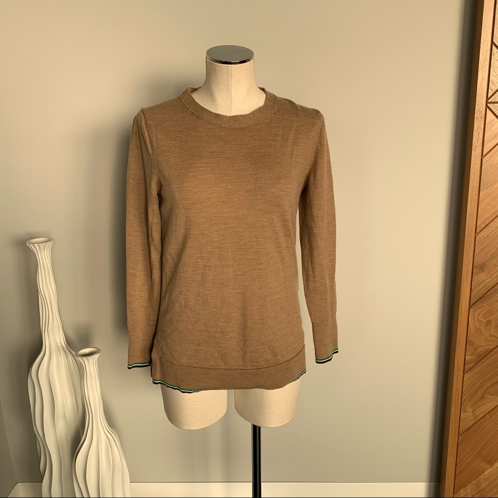 Beige Banana Republic Crewneck